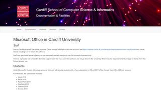 
                            9. Microsoft Office in Cardiff University