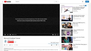 
                            5. Microsoft OneNote Tutorial - YouTube