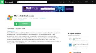 
                            8. Microsoft Online Services - Free download and software ...