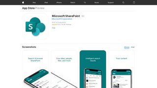 
                            9. Microsoft SharePoint on the App Store