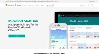 
                            5. Microsoft StaffHub scheduling app & shift work planner - Microsoft Office