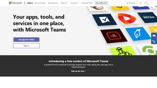 
                            6. Microsoft Teams Apps, Integration and Services - Microsoft Office