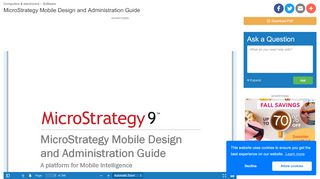 
                            7. MicroStrategy Mobile Design and Administration Guide ...