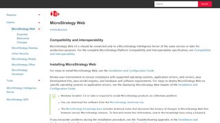 
                            6. MicroStrategy Web