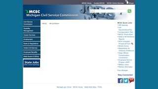 
                            1. MiCSC - HR Gateway - State of Michigan