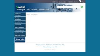 
                            2. MiCSC - HR Self-Service New User Guide - State of Michigan