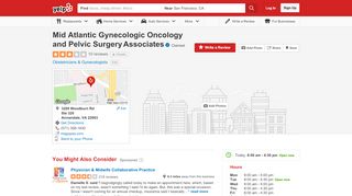 
                            1. Mid Atlantic Gynecologic Oncology and Pelvic Surgery ...