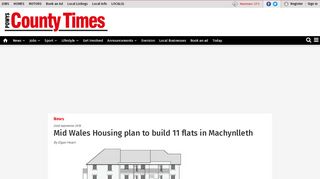 
                            9. Mid Wales Housing plan to build 11 flats in Machynlleth | County Times