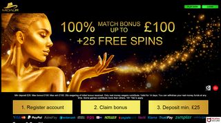 
                            4. Midaur Casino ¦ 100 up to 100 + 25 free spins