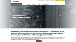 
                            7. Middle Atlantic Products | Legrand