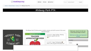 
                            7. Midway Park PTA, 409 N Ector Dr, Euless, TX (2019)