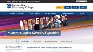 
                            7. Midwest Supplier Diversity Exposition :: Metropolitan Community ...