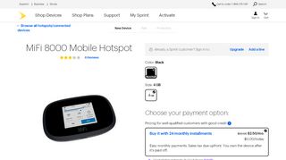 
                            2. MiFi 8000 from Sprint