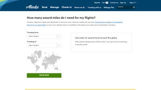 
                            8. Mileage Plan airline miles award charts | Alaska Airlines