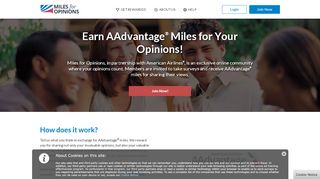 
                            6. Miles for Opinions - Paid Surveys Online | Earn Free ...