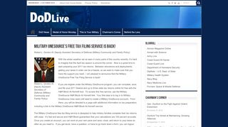 
                            8. Military OneSource's Free Tax Filing Service is Back! | DoDLive