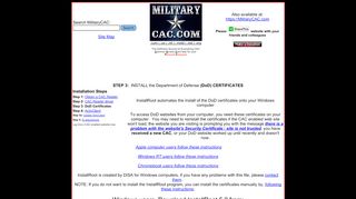 
                            8. MilitaryCAC's Information on the importance of …