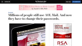 
                            8. Millions of people still use AOL Mail. And now they have to ...