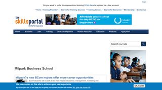 
                            7. Milpark Business School | Skills Portal