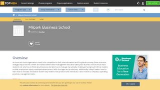 
                            9. Milpark Business School | TopMBA.com