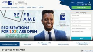 
                            8. Milpark Education: Business School | Distance …