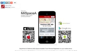 
                            4. MilSpaceA Space Available Travel app for your ... - Take-a-Hop