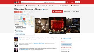 
                            7. Milwaukee Repertory Theater - 74 Photos & 43 Reviews ...