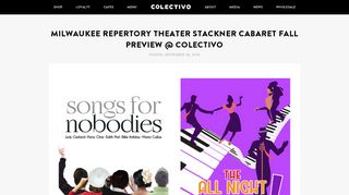 
                            9. Milwaukee Repertory Theater Stackner Cabaret Fall Preview ...