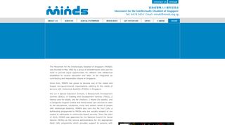 
                            2. MINDS :: Movement for the Intellectually Disabled of SIngapore