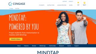 
                            7. MindTap - The leading digital learning tool – Cengage