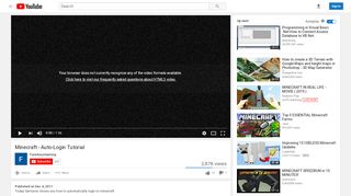 
                            2. Minecraft - Auto-Login Tutorial - YouTube