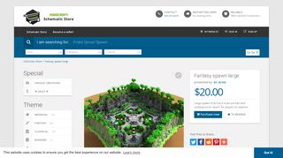 
                            8. Minecraft - Fantasy spawn large - Minecraft Schematic Store - www ...