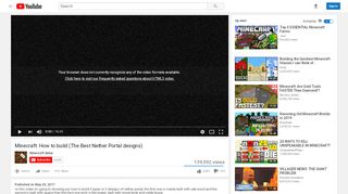 
                            4. Minecraft: How to build (The Best Nether Portal designs) - YouTube