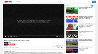 
                            9. MINECRAFT PORTAL BAUEN TUTORIAL - YouTube
