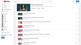 
                            2. Minha assinatura jolivi - YouTube