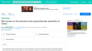 
                            6. Mini review on the structure and supramolecular assembly ...