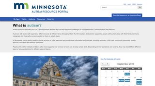 
                            8. Minnesota Autism Resource Portal / Minnesota Autism Portal