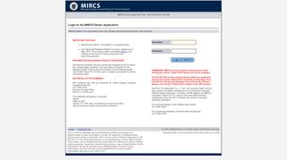 
                            8. MIRCS Dealer Application - Commonwealth of …