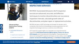 
                            6. MISTRAS NDT Services - AUT Testing, Automated Ultrasonic ...