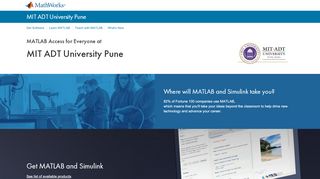 
                            9. MIT ADT University Pune - MATLAB Access for Everyone - MATLAB ...