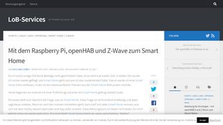 
                            6. Mit dem Raspberry Pi, openHAB und Z-Wave zum Smart Home ...