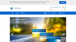 
                            2. Mit der Aral SuperCard treffen Sie immer den …