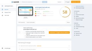 
                            8. Mit WooRank die SEO von autorepairmanuals.ws …