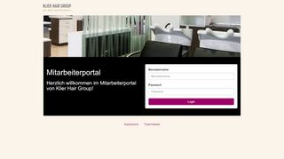 
                            4. Mitarbeiterportal | Frisör Klier