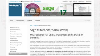 
                            7. Mitarbeiterportal Software Sage HR | Rakers …