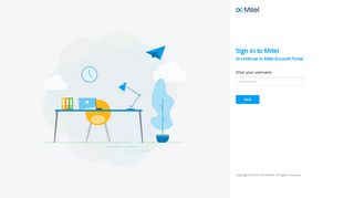 
                            4. Mitel Account Portal