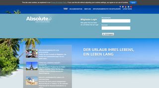 
                            1. Mitglieder-Login - Absolute Destinations