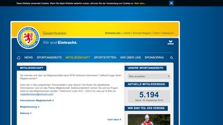 
                            9. MITGLIEDSCHAFT - gesamtverein.eintracht.com