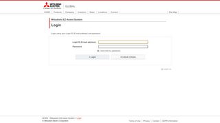 
                            8. MITSUBISHI ELECTRIC Mitsubishi EZ-Assist System - Login