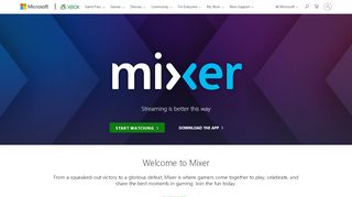 
                            1. Mixer App for Xbox One | Xbox